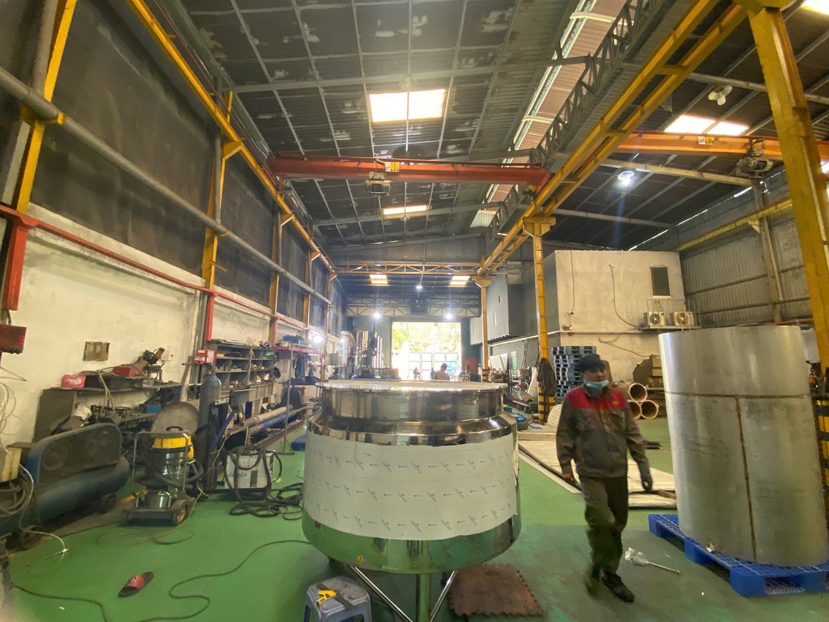 Outer view of workshops 1