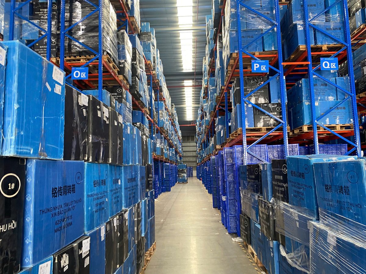 5S  ISO standard-compliant finished goods warehouse