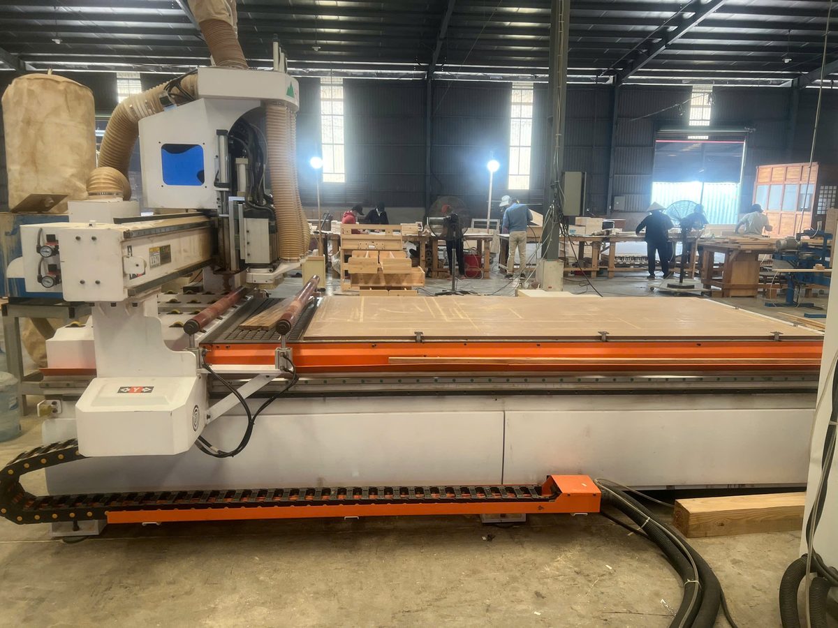 CNC router machine
