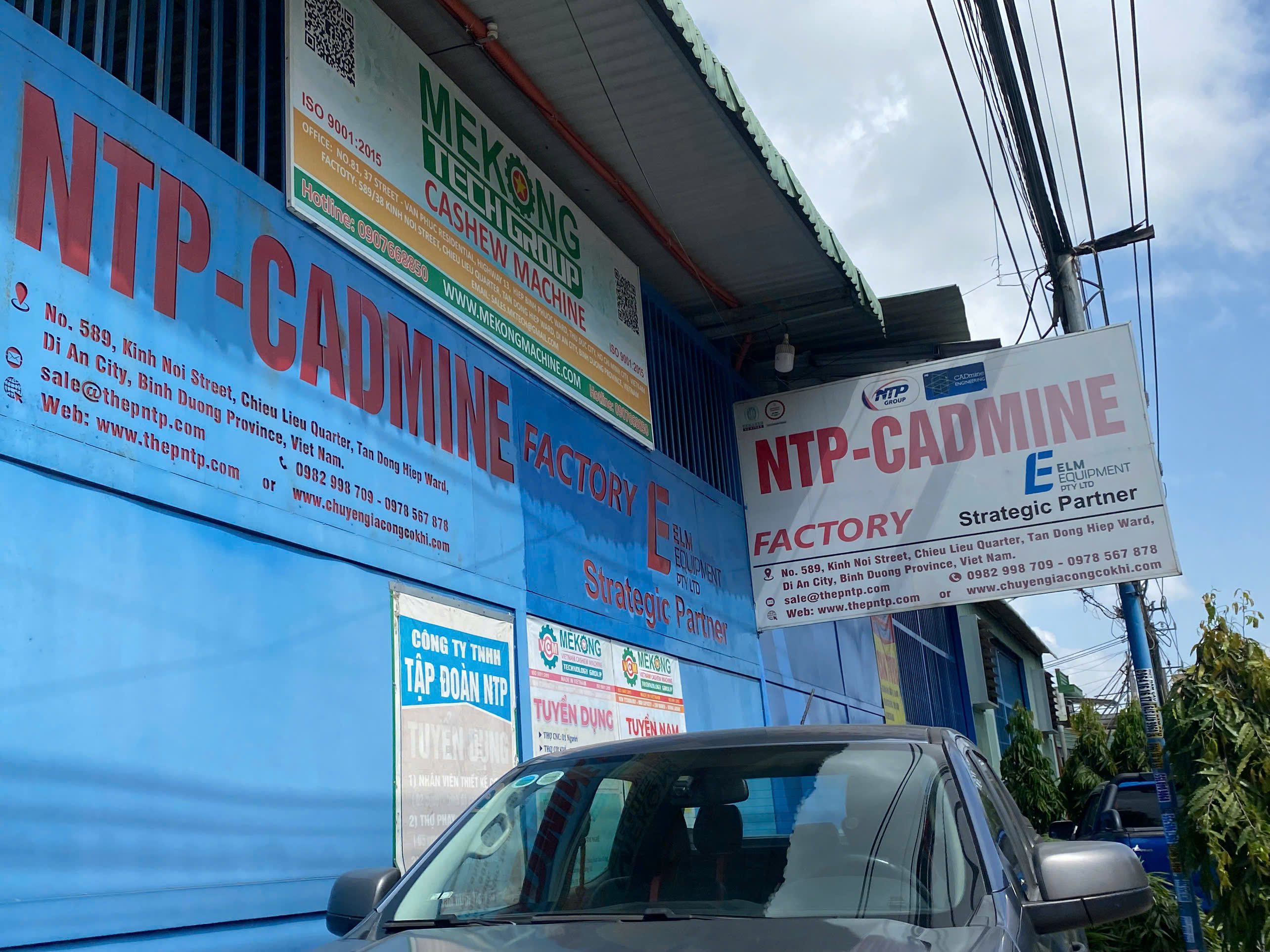 NTP Group factory exterior in Vietnam